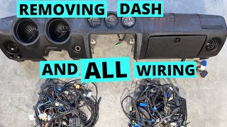 Removing the Dash and ALL Wiring from the 280Z