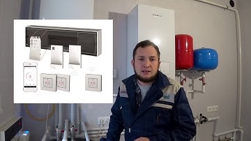 Система автоматики зонального управления отоплением