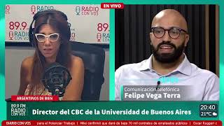 Felipe Vega Terra, Director del CBC de la Universidad de Buenos Aires | Argentinos De Bien