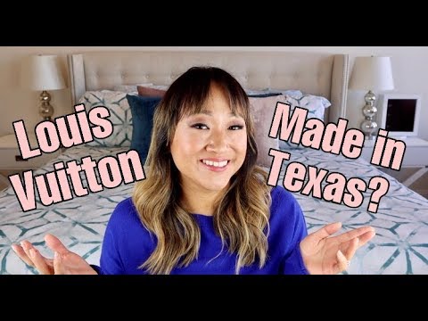 NEW Louis Vuitton Texas Factory | 6 Bags That Are Made There - YouTube