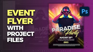 QUICK EVENT FLYER - 10 Min | Project Files | Photoshop