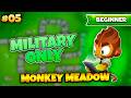 Bloons TD 6 MILITARY ONLY | Monkey Meadow Map #01 (Beginner Map) | BTD6 Gameplay
