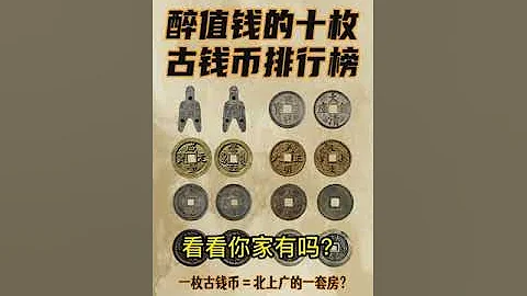 盘点最值钱的十大珍稀古钱币，快看看你家有吗？最贵的价值四千多万#钱币#古钱币 - 天天要闻