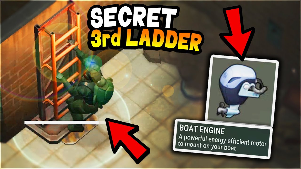 I Found A Boat Engine + *Secret* 3Rd Ladder In Sewers (Secret Trick...) - Last Day On Earth Survival