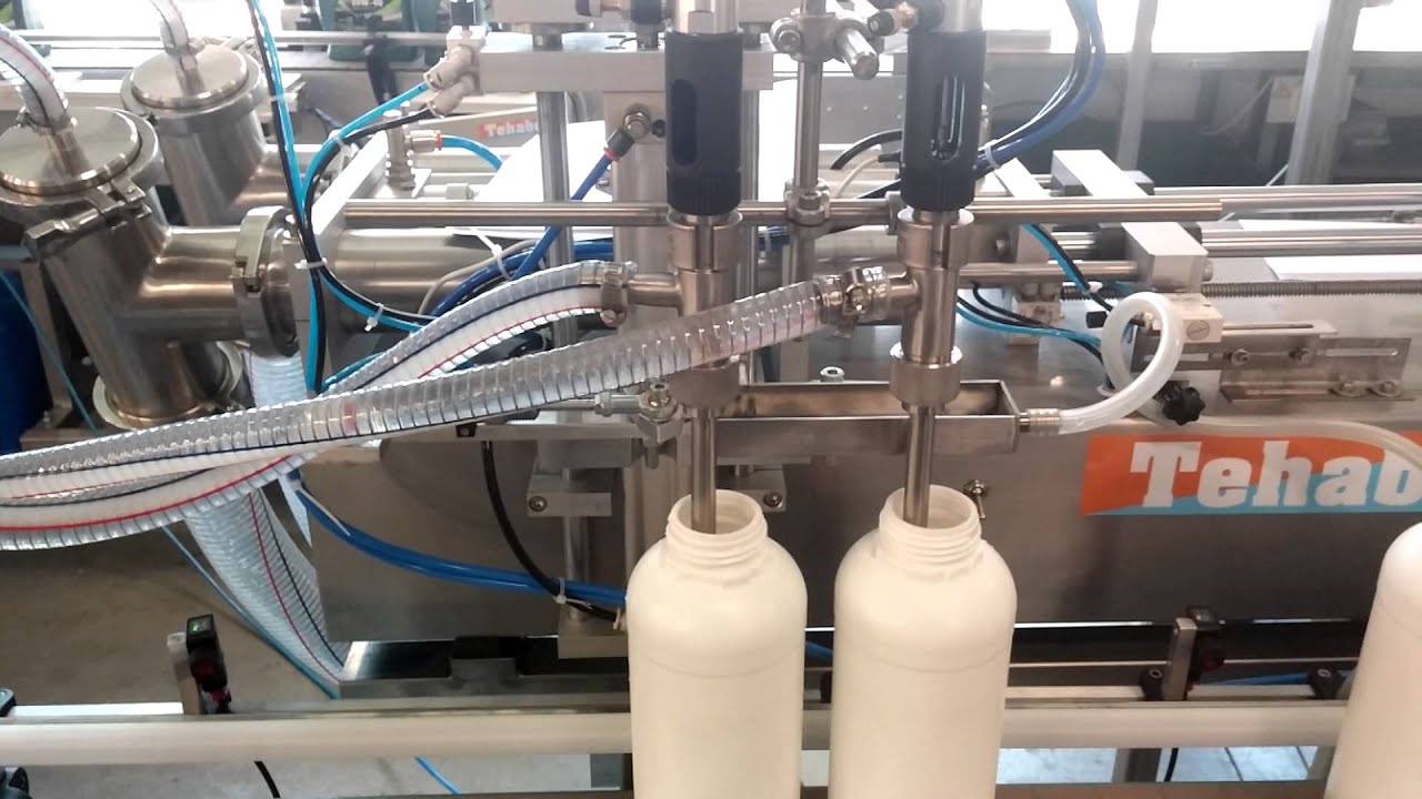 Dubbelkops onderspiegel afvullen van schuimende vloeistoffen - Tehabo