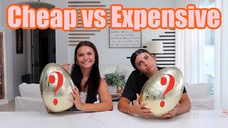 SISTER Gift Swap Challenge! Easter Edition Expensive vs  Cheap! Emma and Ellie