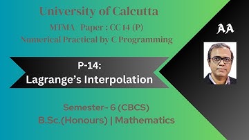 Practical-14 | Lagrange