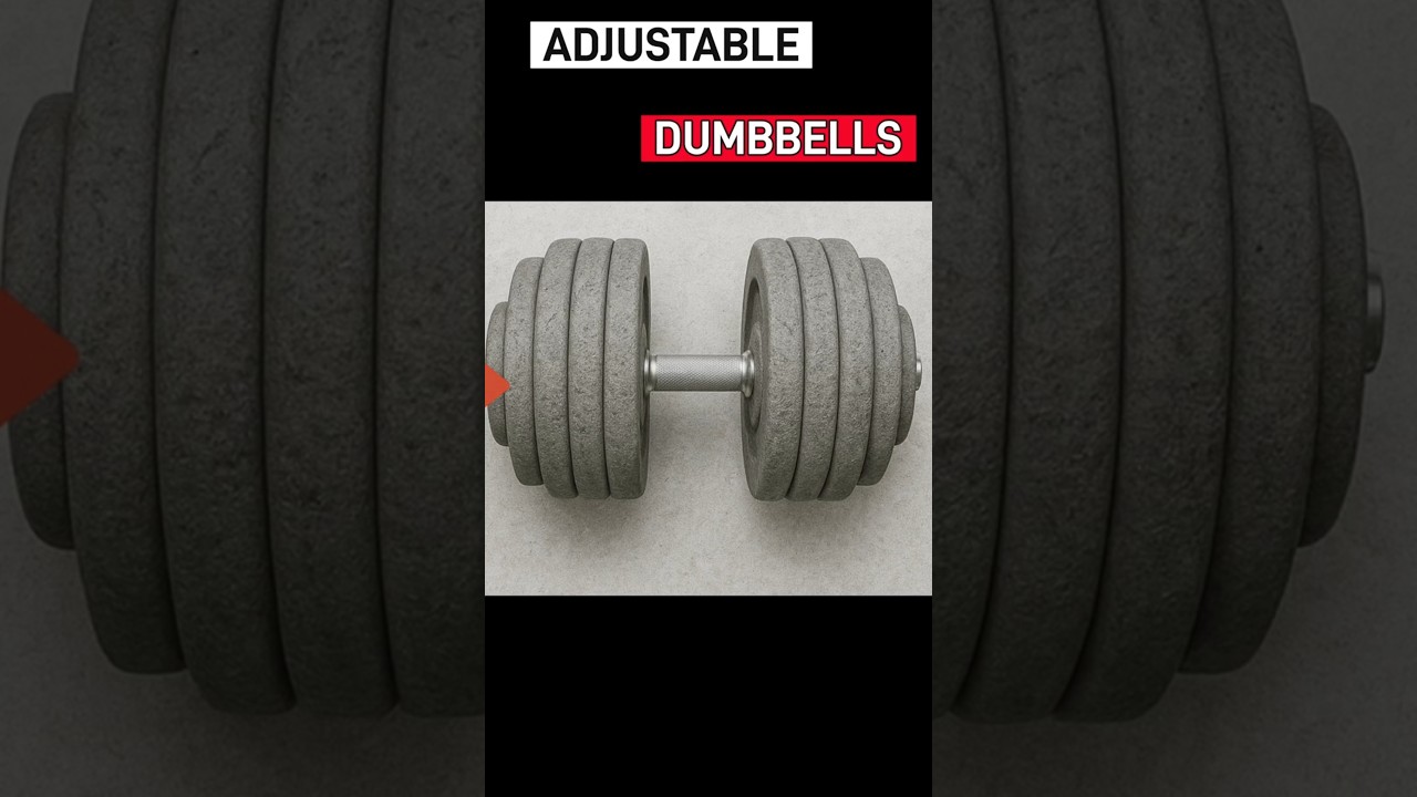 DIY Adjustable Dumbbells | Easy Tutorial /How to Make Dumbbells at Home #diy #dumbbells #shortvideo