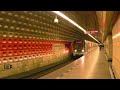 Prague Metro during the LOCKDOWN, Czech Republic [4K]