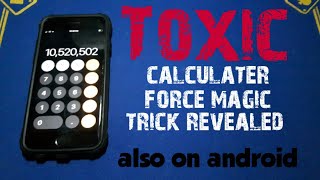 Toxic Calculator force magic trick. endless possibilities screenshot 4