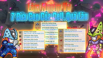 🐉NGỌC RỒNG CADIC | Làm Nhiệm Vụ 7 Đứa Con Của Xên Cực Kì Gian Nan