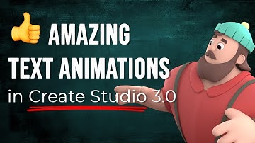 Discover Amazing Text Animation Effects in Create Studio 3.0
