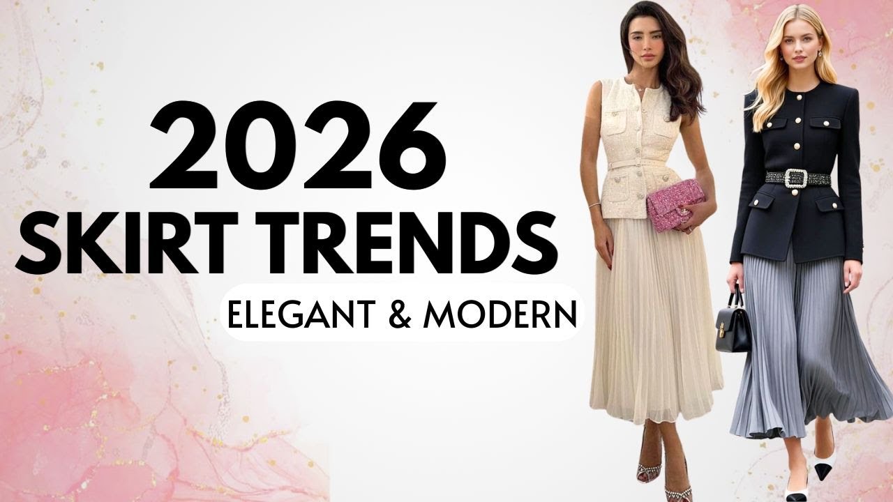 2026 Skirt Trends Elegant Women Are Actually Wearing | Polished & Modern Style