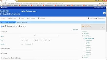 Video Tutorial e-Learning Pengajar