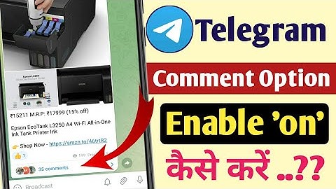 Telegram channel me chat comments option kaise Laye | How to add comment option in telegram channel