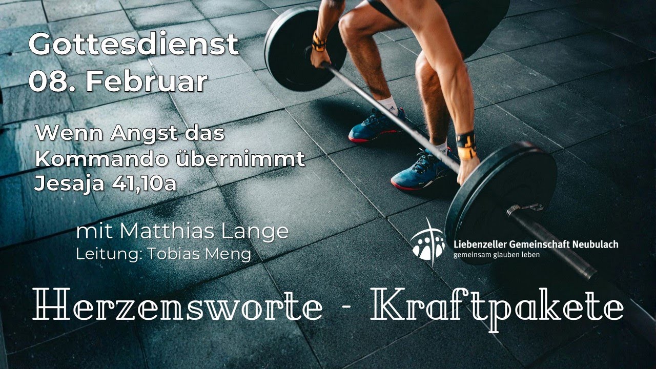 08.02.2026 - Livestream Gottesdienst - LGV Neubulach