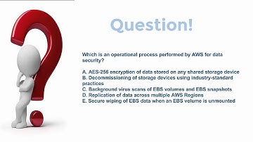 AWS Data Security - Cloud Security Best Practices and the Shared Security Responsibility Model
