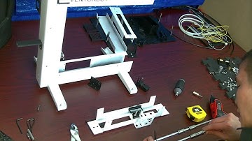 3D printer Eventorbot 1.2 assembly video part 2