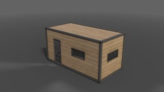 PBR Container House CC 20ft V1