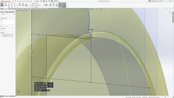 Stock Wheel - Part 2: Front plane sketch and revolve