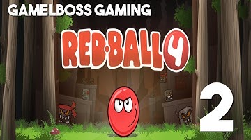 Red Ball 4 - Part 2 - Gameplay Walkthrough  (iOS Android)