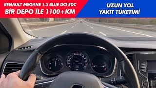 Renault megane 1.5 dizel otomatik uzun yol yakıt tüketim testi | megane 1.5 dci edc |