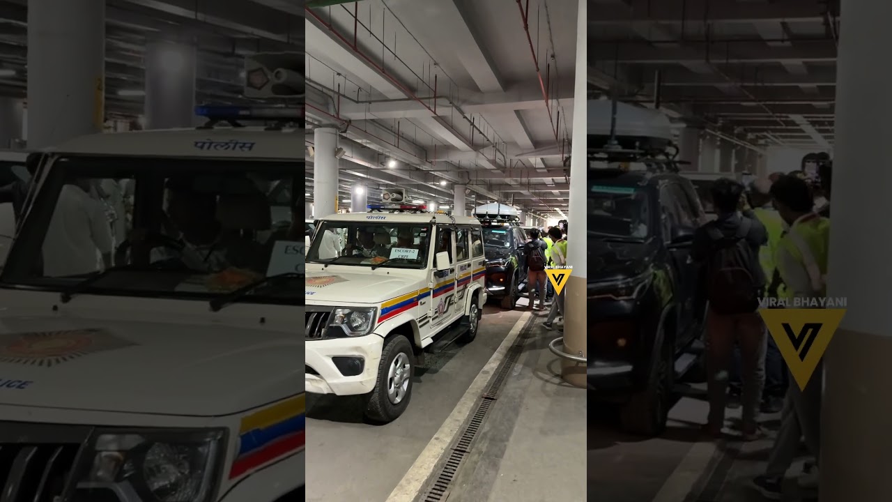 Rahul Gandhi Arrives at Mumbai Airport Under Heavy Security Cover
