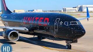 Close Up Star Wars Plane And Runway 10C Arrivals @ Chicago O'hare international airport Part 1