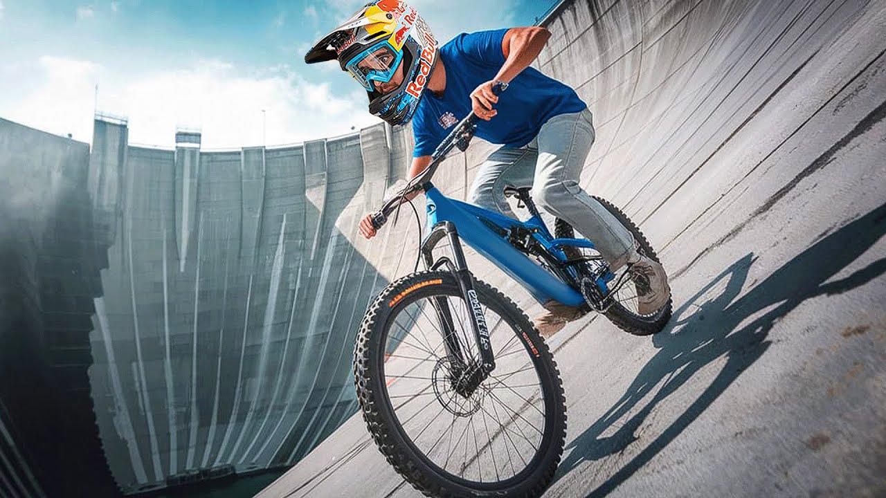 Riding My Bike Where Walking Is Not Even Possible! - YouTube