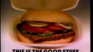 Wendy's Big Classic commercial 1986