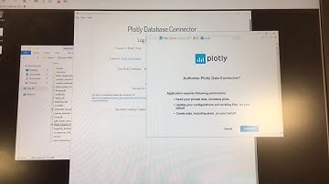 plotly db connector issue