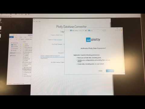 plotly db connector issue