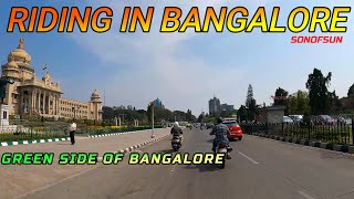 Bangalore city in 4k | Riding in Bangalore | Greed side of bangalore | ub city | bangalore city road