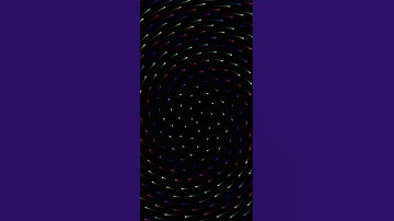 Electronic Core Fibonacci Spiral #code #generativedesign #universe inspired by outer space 🪐