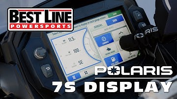 Polaris 7S Display with Ride Command for 2022 Snowmobiles