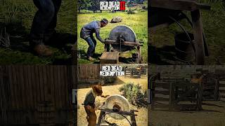 RDR vs RDR2 NPC Detail Compression #rdr2 #comparison #shorts