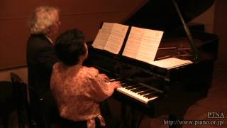 もっと ふたりのピアノ　～ゆたかなひびきのアンサンブル～ おやすみのこたん - 演奏動画のサムネイル