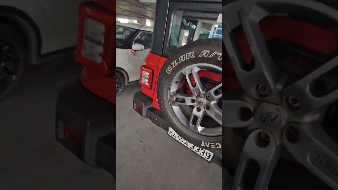 Monster Thar - Red Color Customized THAR 