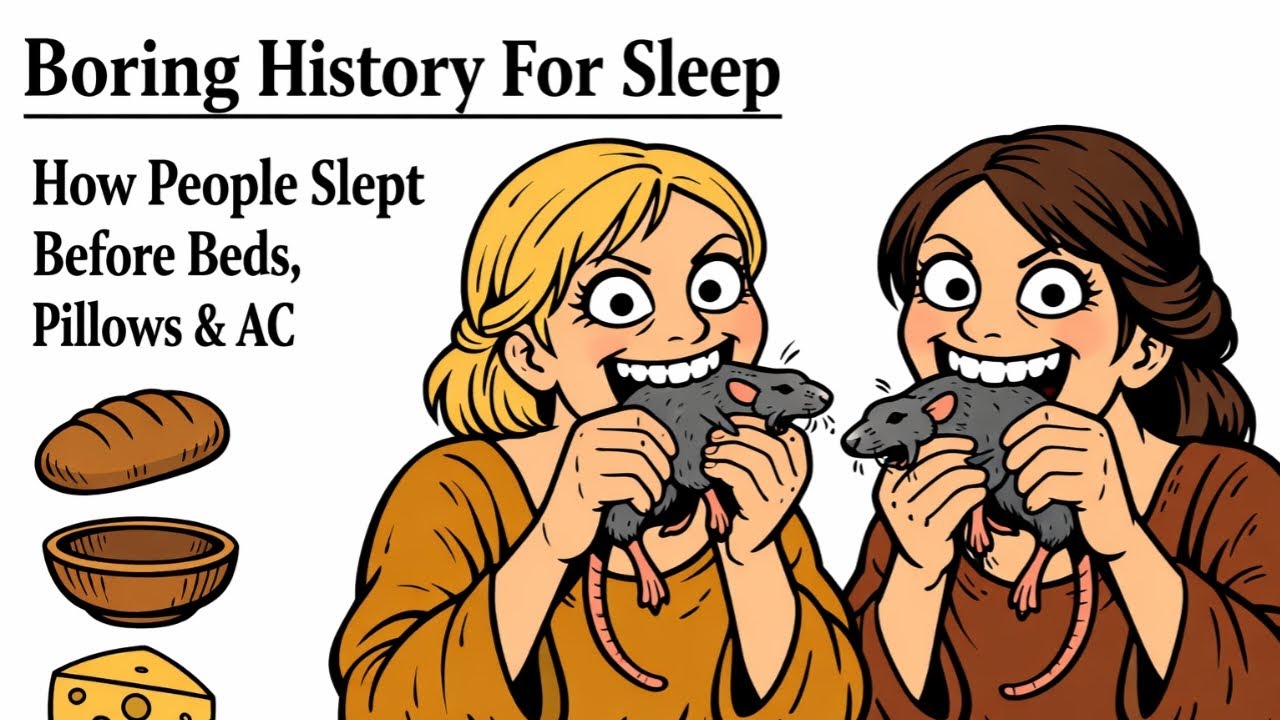 Boring History For Sleep | How Ancient Humans Slept Without Beds, Pillows or AC 