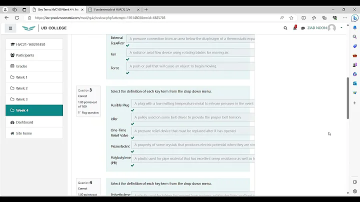Key Terms HVC160 Week 4 Mod: Specialized Commercial Equipment and Green Awareness