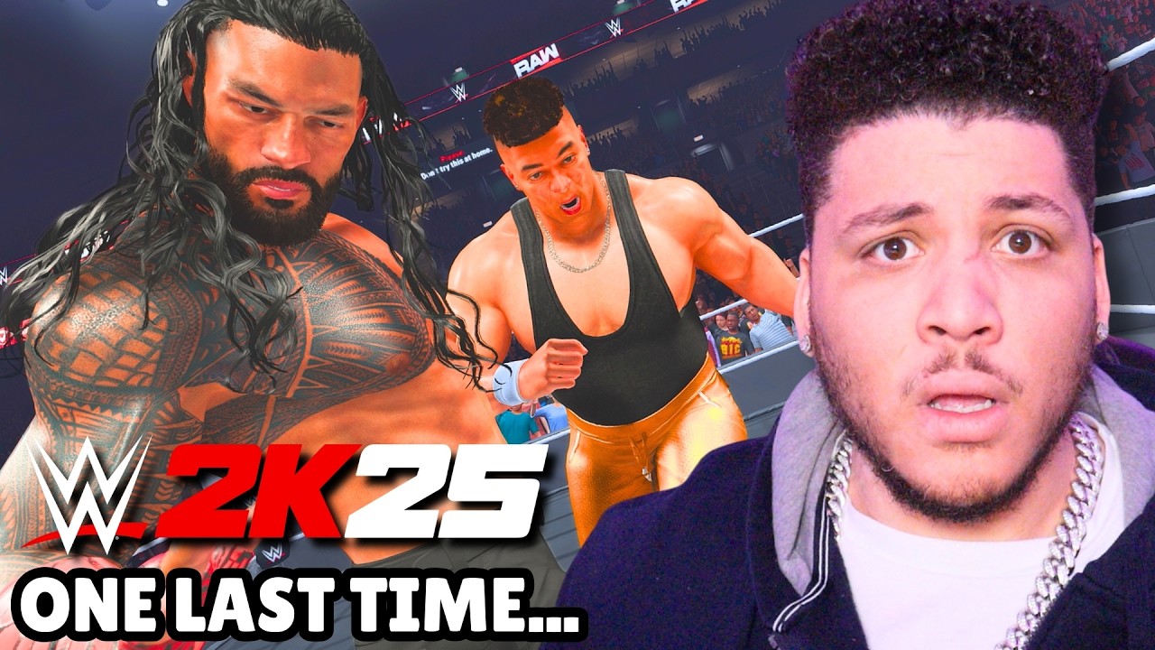 MY LAST WWE 2K25 VIDEO EVER...