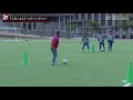 ドリブル→スクリーンターン→ワンツー/濵吉正則氏のダイナミックテクニック習得のトレーニング