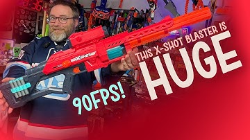 This thing is HUUUUGE! X-Shot Ranger Unboxing and Review!