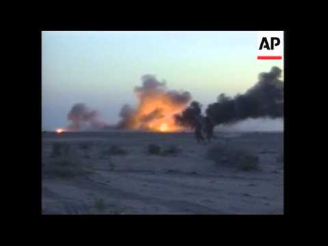GWT: Heavy fighting, artillery barage, Paladin blows up