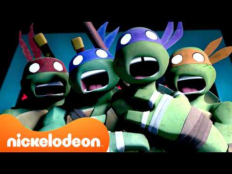 TMNT: Wojownicze Żółwie Ninja | 90 minut największych wpadek Żółwi z sezonu 1 😅 | Nickelodeon Polska