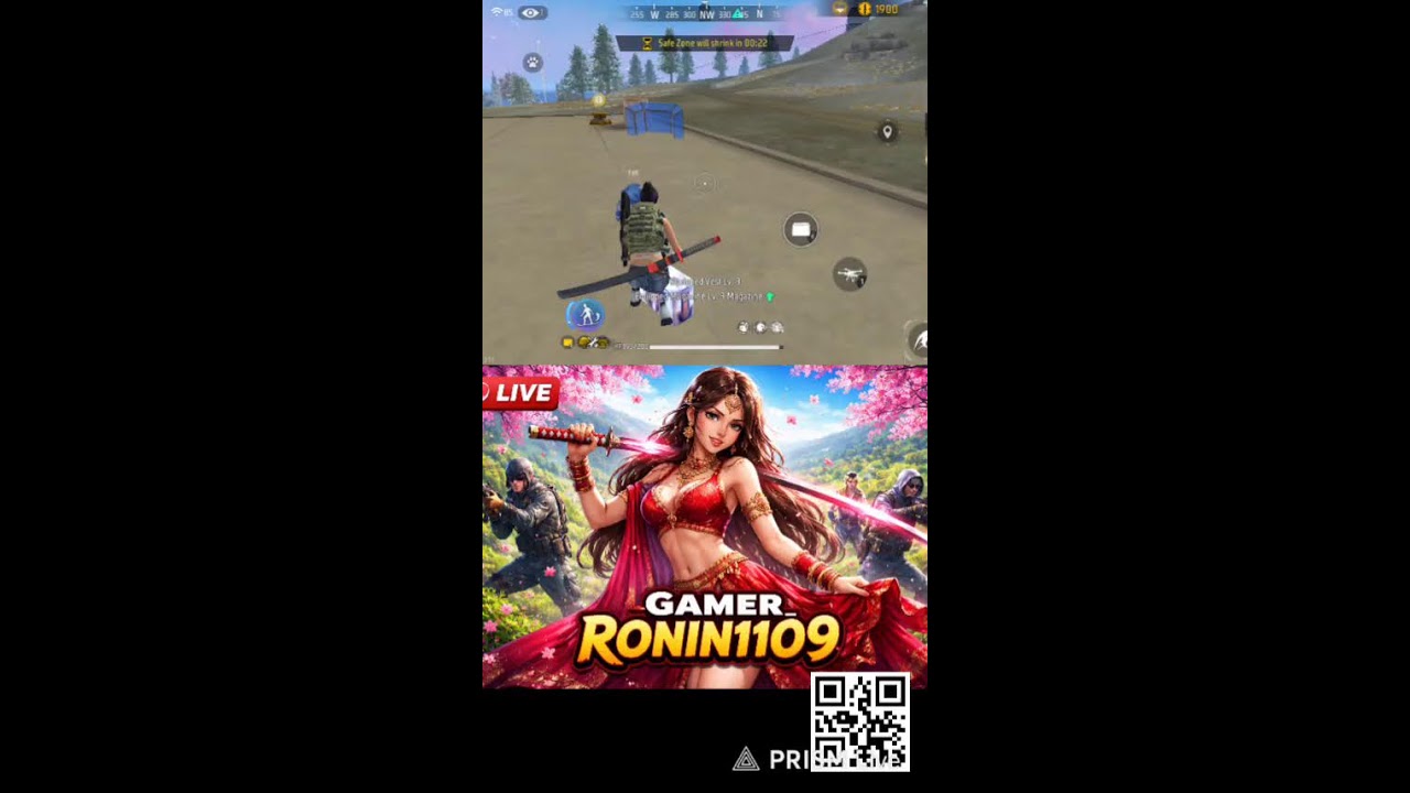 👑💖 Princess in Battle Zone | Free Fire LIVE | Ronin1109