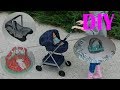 5 DIY Baby Miniatures - Baby Stroller,Play Mat, etc