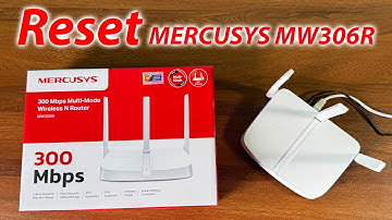 How to reset mercusys router