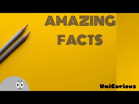 Amazing facts that will leave you astonished UniCurious - YouTube