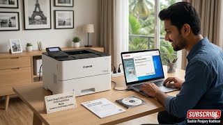 Canon Imageclass lbp 226dw printer UFR driver installation procedure #sachin kodman #canon printer 